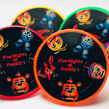 Load image into Gallery viewer, FNAF Five Nights at Freddies Cupcake Toppers party favors rings cake decorations birthday party supplies
