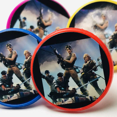 Fortnite cupcake toppers party favors cake decorations birthday party supplies