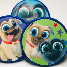 Load image into Gallery viewer, Puppy Dog Pals Cupcake Toppers Birthday Party Supplies Favors - Package of 20